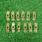 Golden Clock Hooks (Pack of 12)